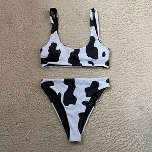 Shein Cow Print Bikini